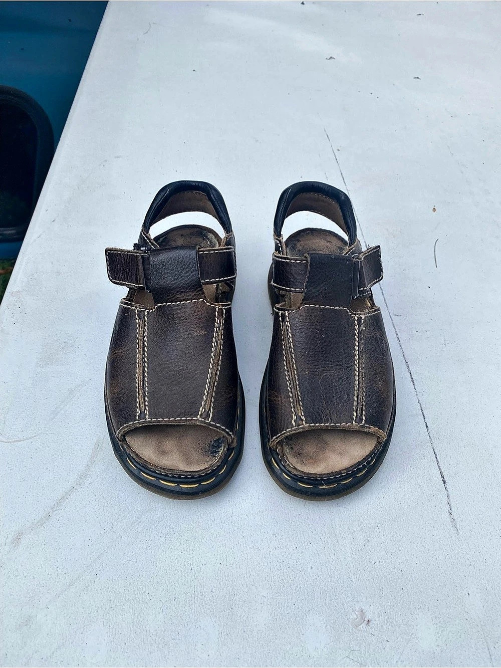 Dr. Martens 8092 Leather Fisherman Sandals Brown UK 8 / EU 39 / US 9